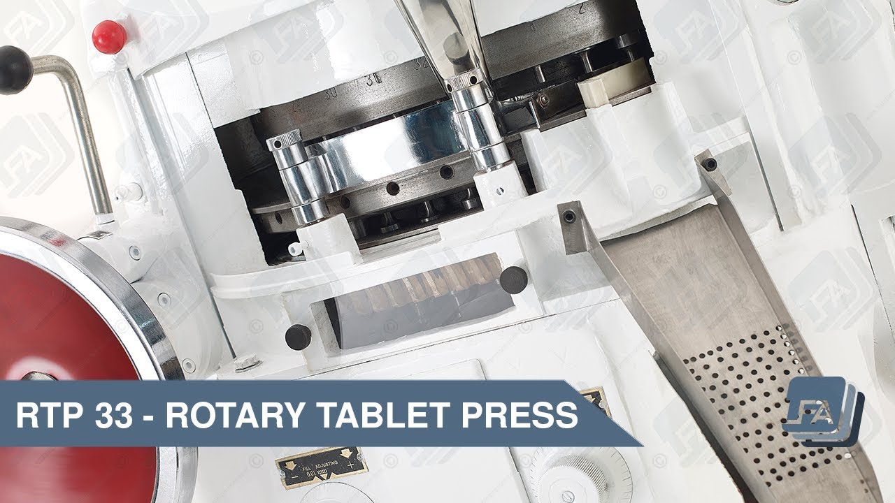 RTP 33 Rotary Pellet Press