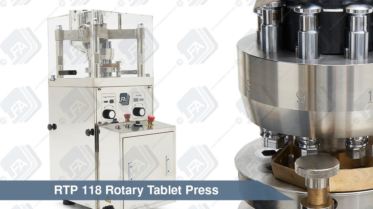 RTP 118 Rotary Tablet Press