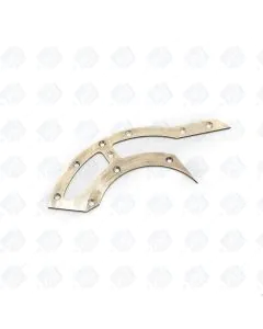 Top down image of the Brass force feeder wear plate