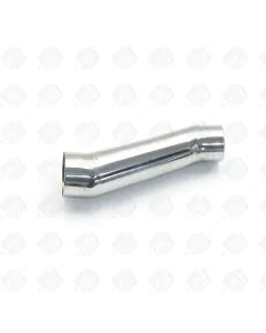 Image of the connecting pipe from the hopper to force feeder