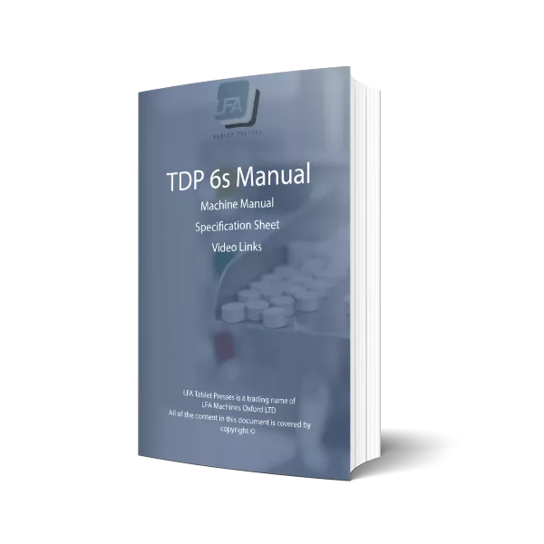 TDP 6s Desktop Tablet Press Book